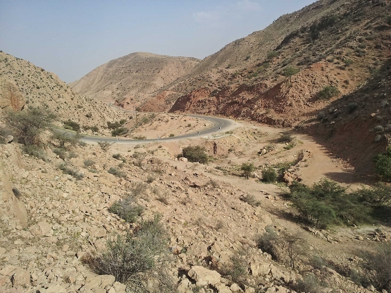 Typical habitat of Rethera brandti euteles, Jahrom, Fars Province, Iran, 1100m, 17.iv.2014. Photo: © Jean Haxaire.