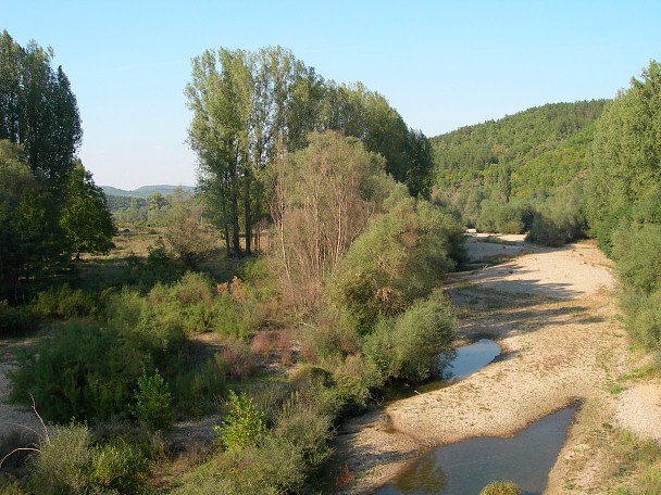 Typical habitat of Dolbina elegans, SE Bulgaria. Photo: © Tony Pittaway.