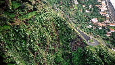 Typical habitat of Hyles tithymali gecki, Madeira. Photo: © M. Cock.